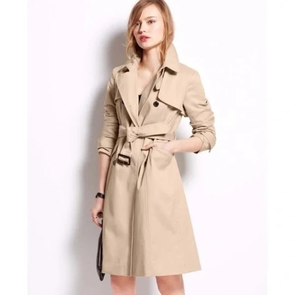 Women's Classic Tan Trench Coat